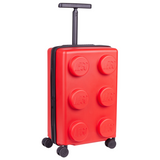 LEGO Signature Brick 2x3 Trolley Expandable Luggage - Red