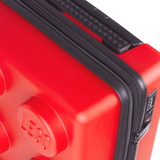 LEGO Signature Brick 2x3 Trolley Expandable Luggage - Red