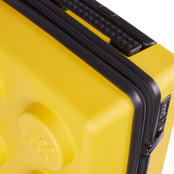 LEGO Signature Brick 2x3 Trolley Expandable Luggage - Yellow