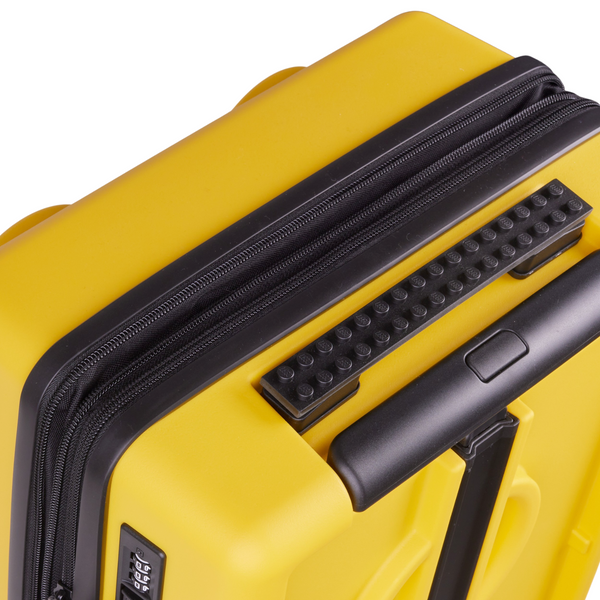 LEGO Signature Brick 2x3 Trolley Expandable Luggage - Yellow