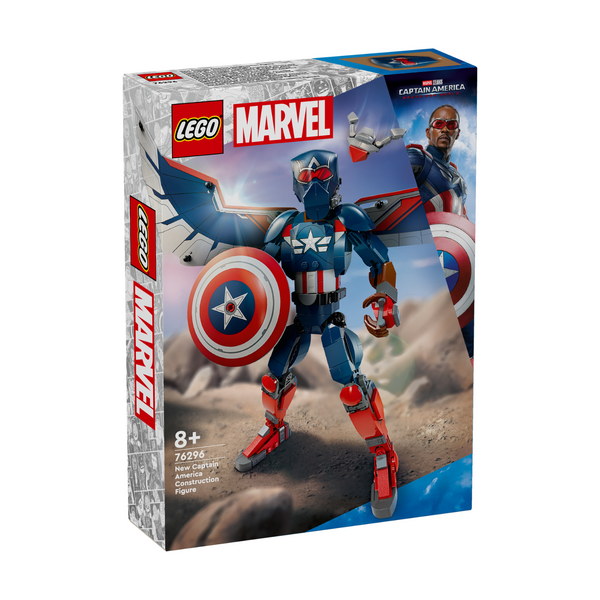 LEGO® Marvel New Captain America Construction Figure – AG LEGO