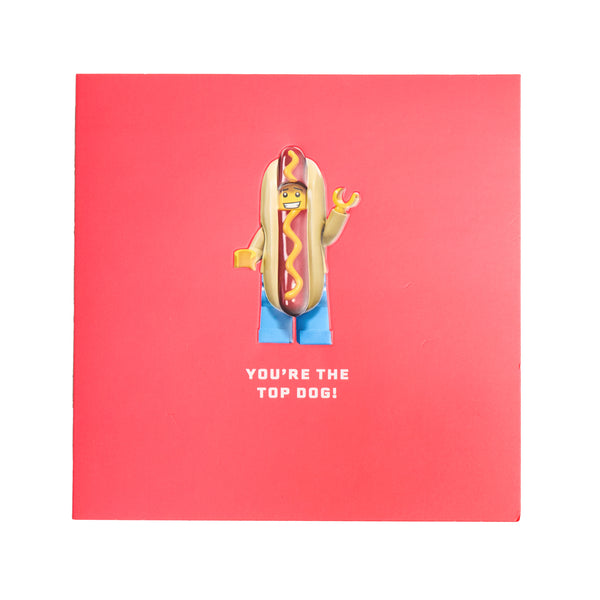 Greeting Card - You're the Top Dog