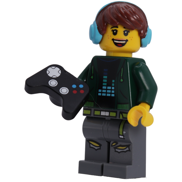 Minifigure Avid Gamer