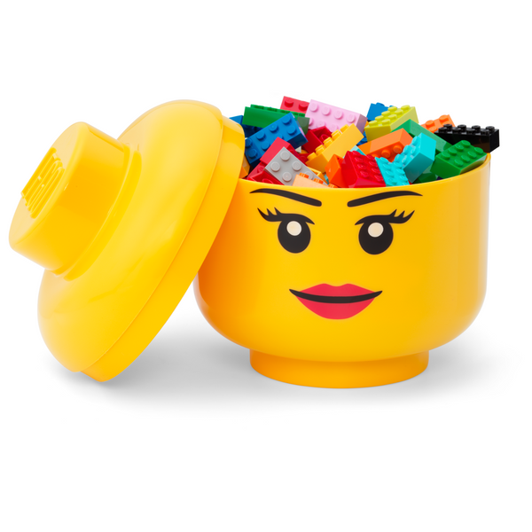 LEGO Storage Head Girl Small AG LEGO Certified Stores