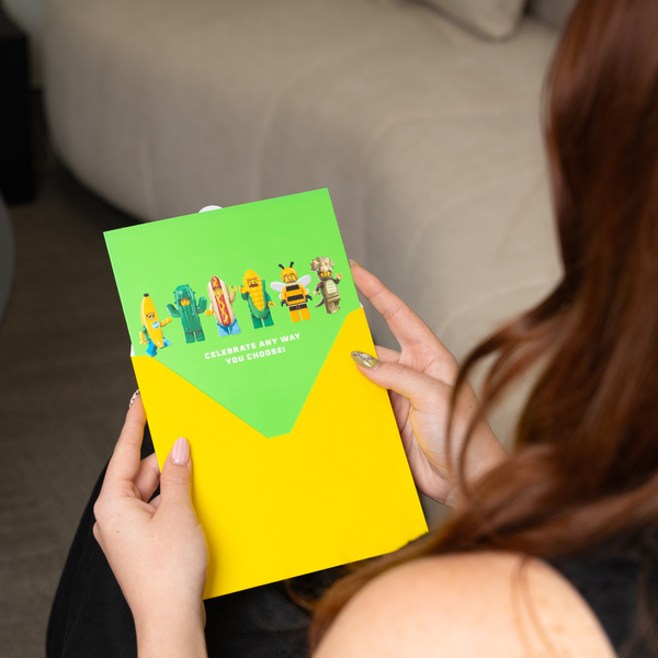 Greeting Card - Celebrate Any Way You Choose