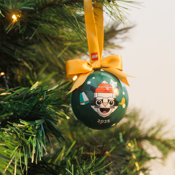 LEGO Tin Bauble 2025- Holiday Evergreen
