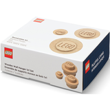 LEGO Wooden Wall Hanger Set Of 3 - Light Oak