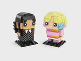 LEGO® BrickHeadz™ Wednesday & Enid