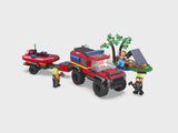 LEGO® City 4x4 Fire Truck with Rescue Boat