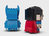 LEGO® BrickHeadz™ DC Golden Age Superman™ and Batman™ Figures