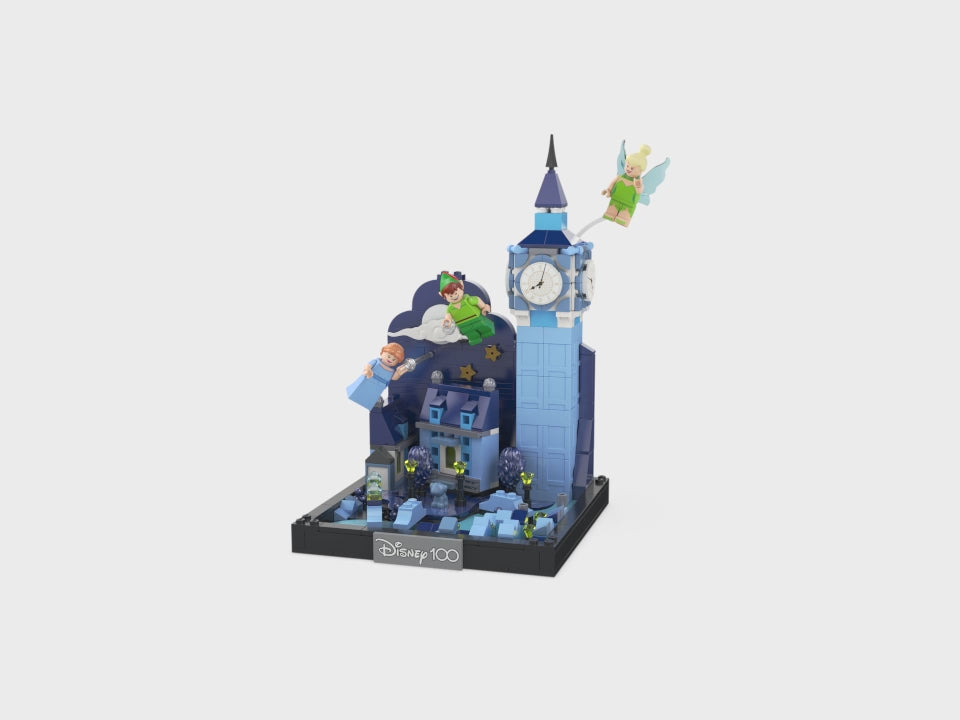 2023 New Lego Disney 100 Set - Peter Pan & Wendy's Flight over