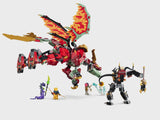 LEGO® NINJAGO® Wyldfyre's Transforming Dragon Mech