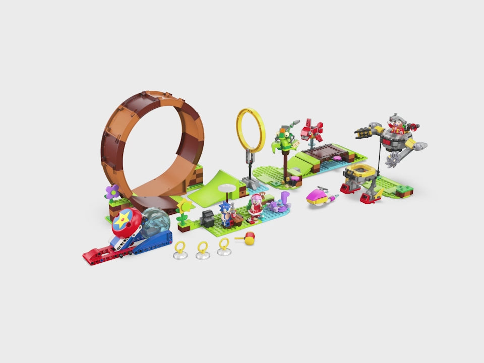 Lego Sonic the Hedgehog Green Hill Zone Loop Challenge 76994 673419376037