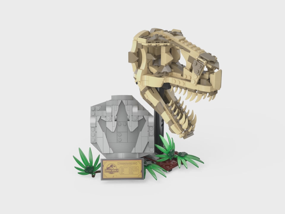 Back 2 Brick LEGO Blog & Podcast on Instagram: LEGO 76964 dinosaur fossil:  T. Rex Skull 577 pieces 9+ $40-45 . . . . #LEGO #legos #legonews  #legojurrasic #legojurassicpark #jurrasicpark #legojurassicworld  #legodinosaur #dinosaur #dinosaurfossil