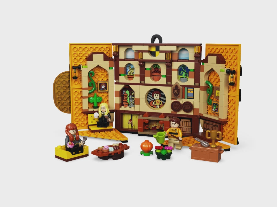 Hufflepuff common room lego best sale harry potter