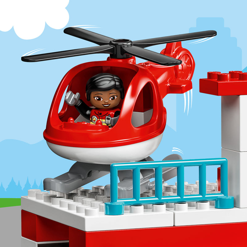 LEGO® DUPLO™ Rescue Fire Station & Helicopter