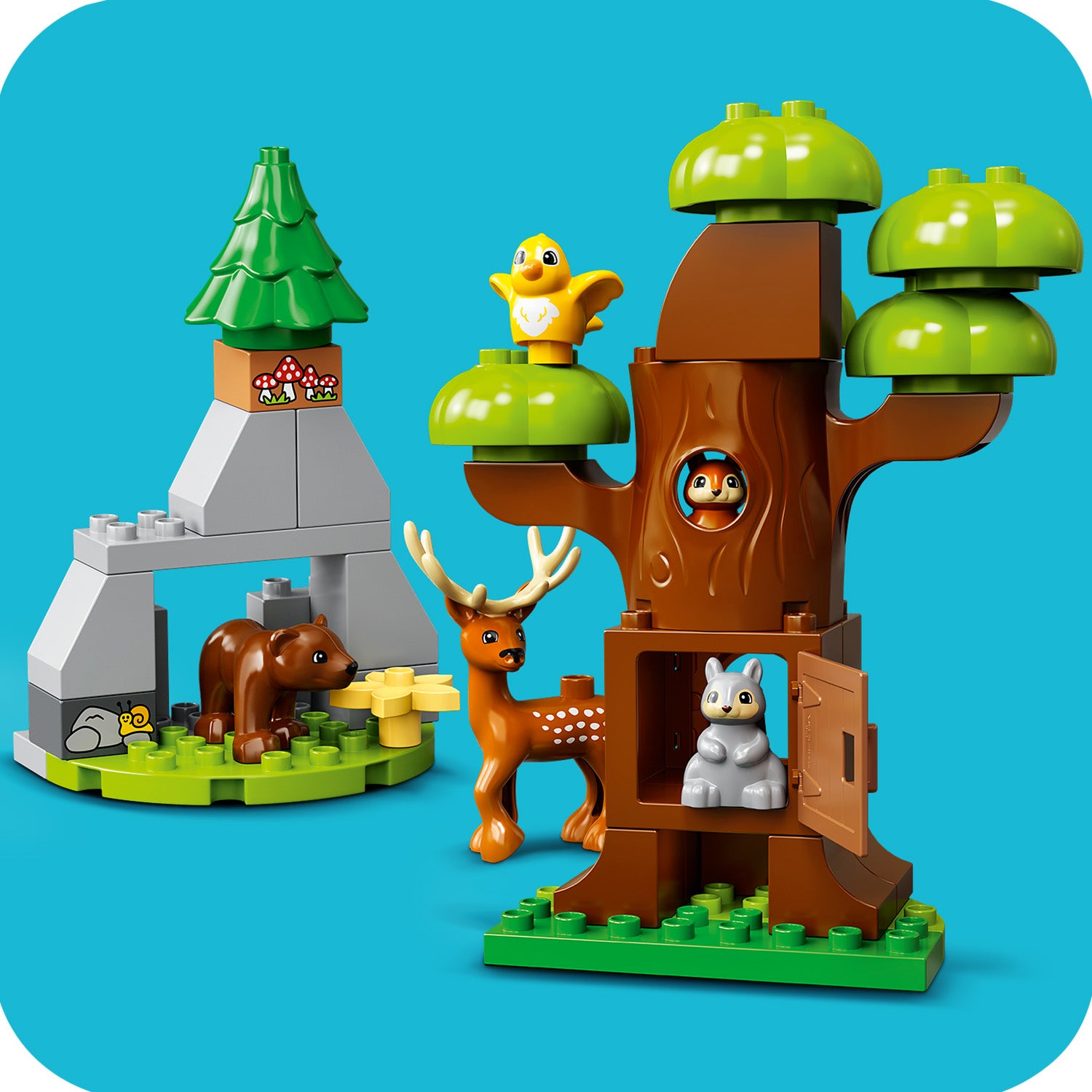 Lego duplo best sale forest animals