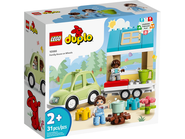 LEGO® DUPLO™ Town Family House on Wheels
