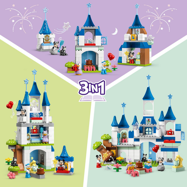 LEGO® DUPLO™ | Disney™ 3in1 Magical Castle – AG LEGO® Certified Stores