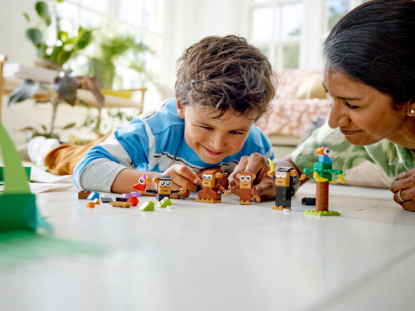 Lego top classic monkey