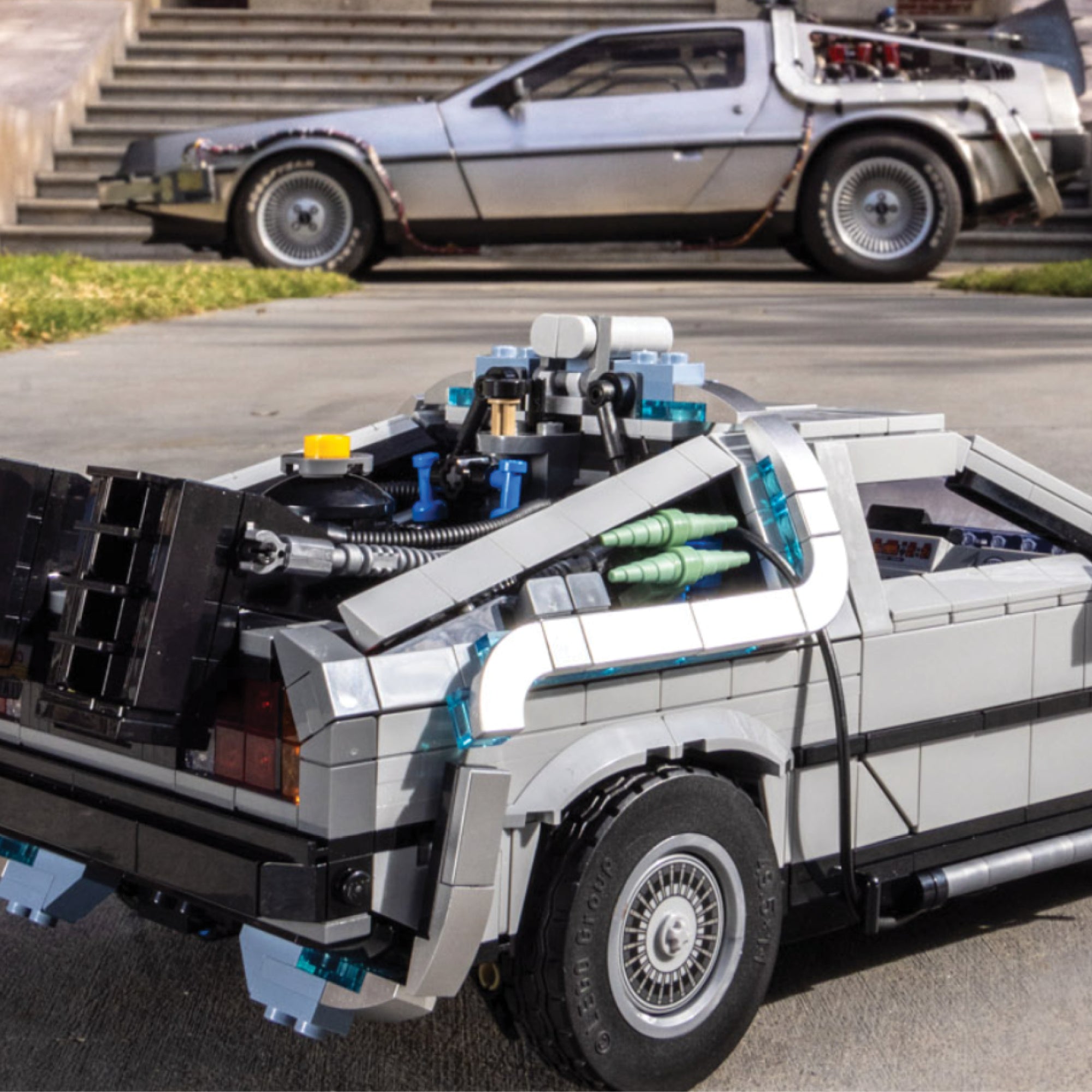 Dmc delorean online lego