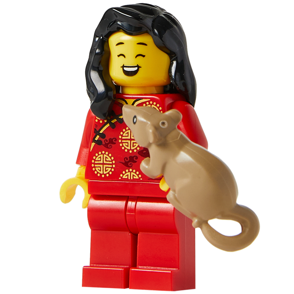 Minifigure The Year of the Rat Lady