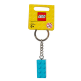 LEGO® Keyring 2x4 Stud – Turquoise
