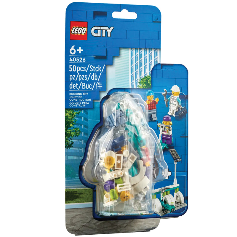 LEGO® City Electric Scooters & Charging Dock
