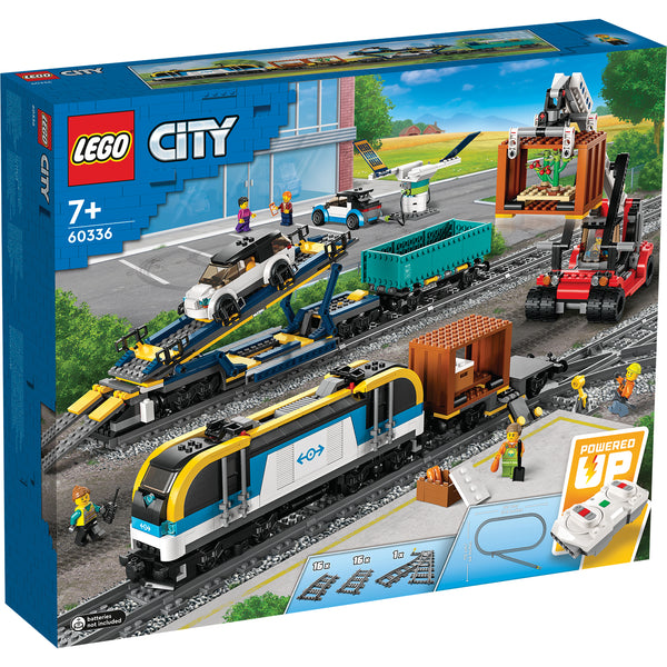 ② Train marchandises 7939 + train passager 60051Lego City +