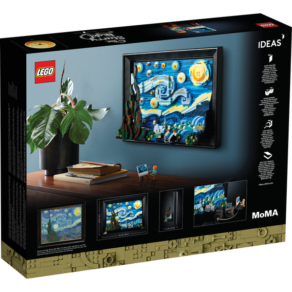 LEGO® Ideas Vincent van Gogh - The Starry Night – AG LEGO® Certified Stores