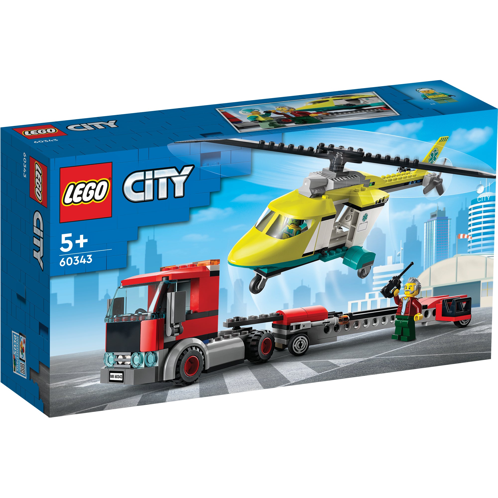 LEGO® City Rescue Helicopter Transport – AG LEGO® Certified Stores