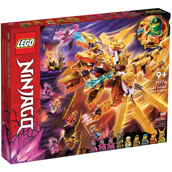LEGO® NINJAGO® Lloyd’s Golden Ultra Dragon