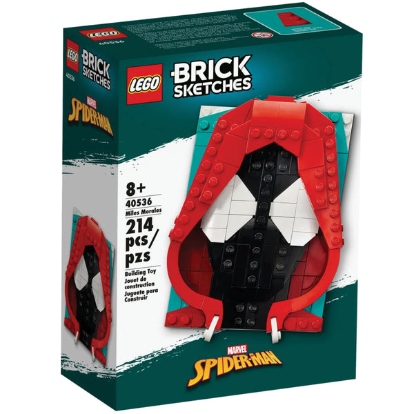 LEGO® Brick Sketches™ Miles Morales