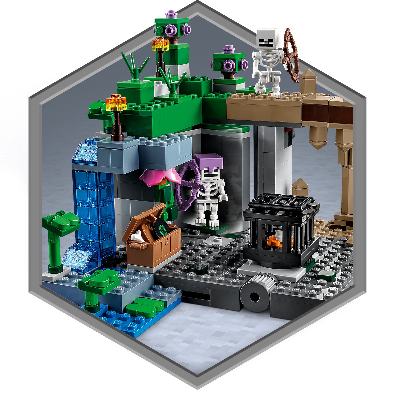 Lego minecraft best sale the dungeon