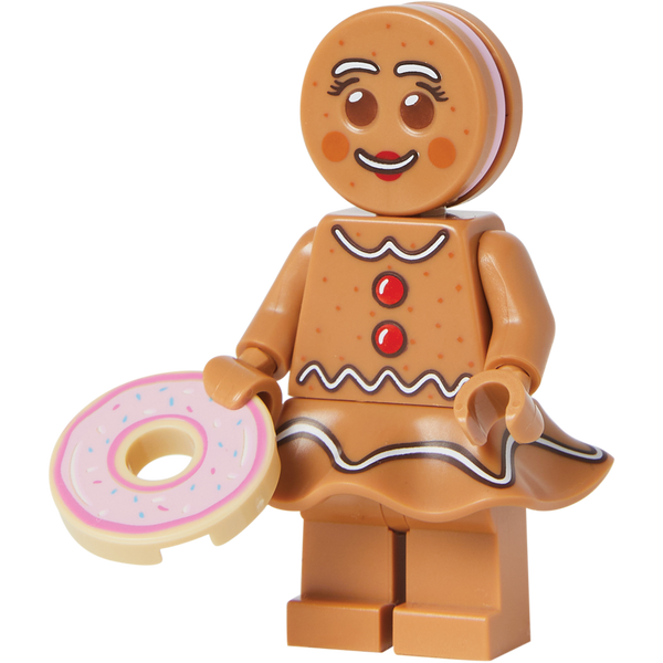 Minifigure Gingerbread Girl