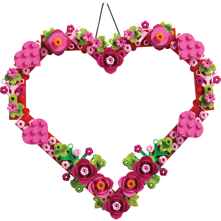 LEGO® Heart Ornament – AG LEGO® Certified Stores