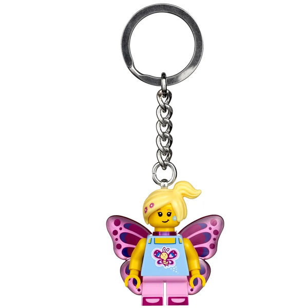 LEGO® Butterfly Girl Keyring
