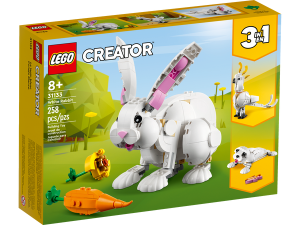 LEGO® Creator 3-in-1 White Rabbit – AG LEGO® Certified Stores