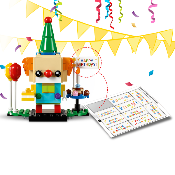LEGO® BrickHeadz™ Birthday Clown