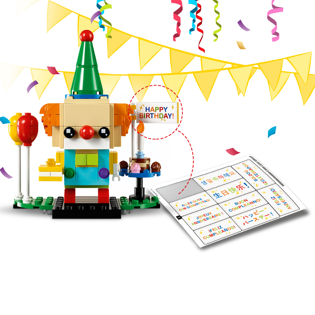 LEGO BrickHeadz Birthday Clown AG LEGO Certified Stores