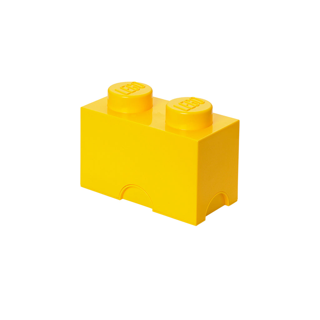 LEGO® 2-stud Storage Brick - Yellow – AG LEGO® Certified Stores