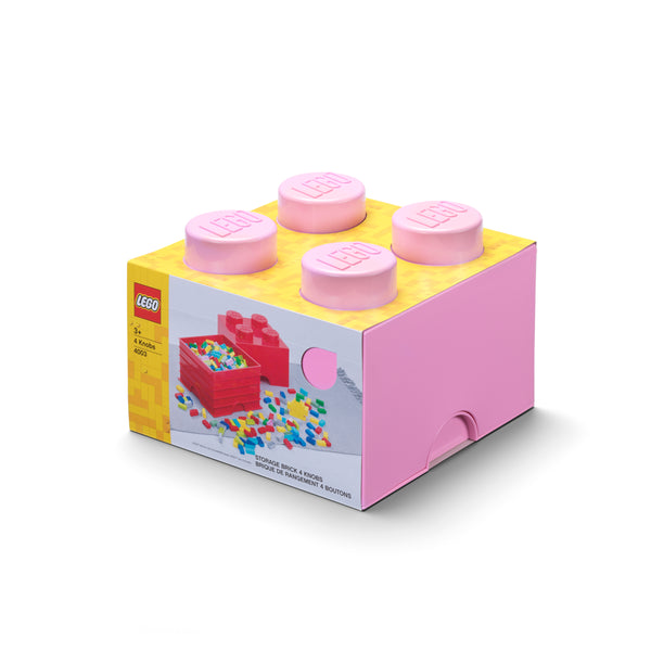 LEGO® Storage Brick 4 - Light Pink