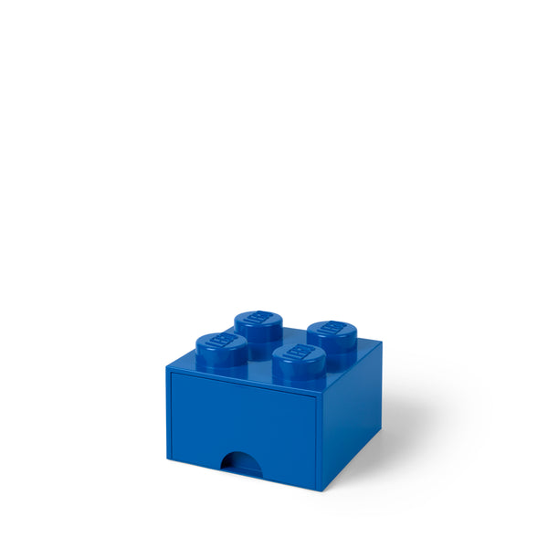 LEGO® Desk Brick Drawer 4 Knob - Blue