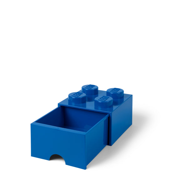 LEGO® Desk Brick Drawer 4 Knob - Blue