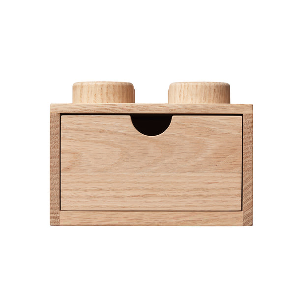 LEGO® Wooden Desk Drawer 4 – Light Oak