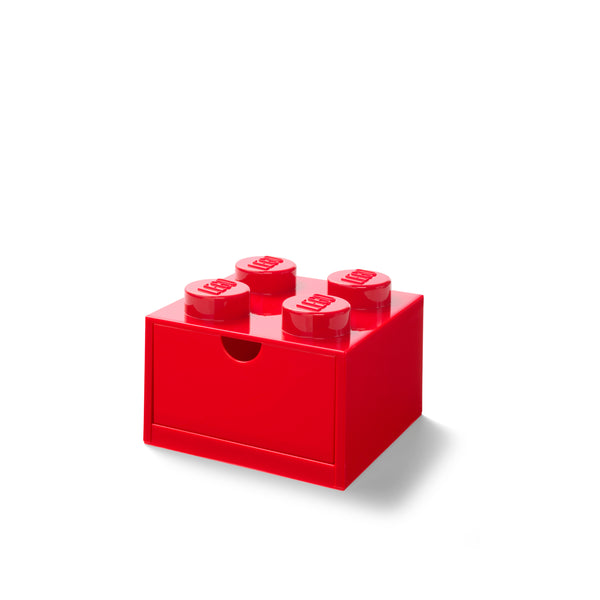 LEGO® 4-Stud Storage Brick Drawer - Red