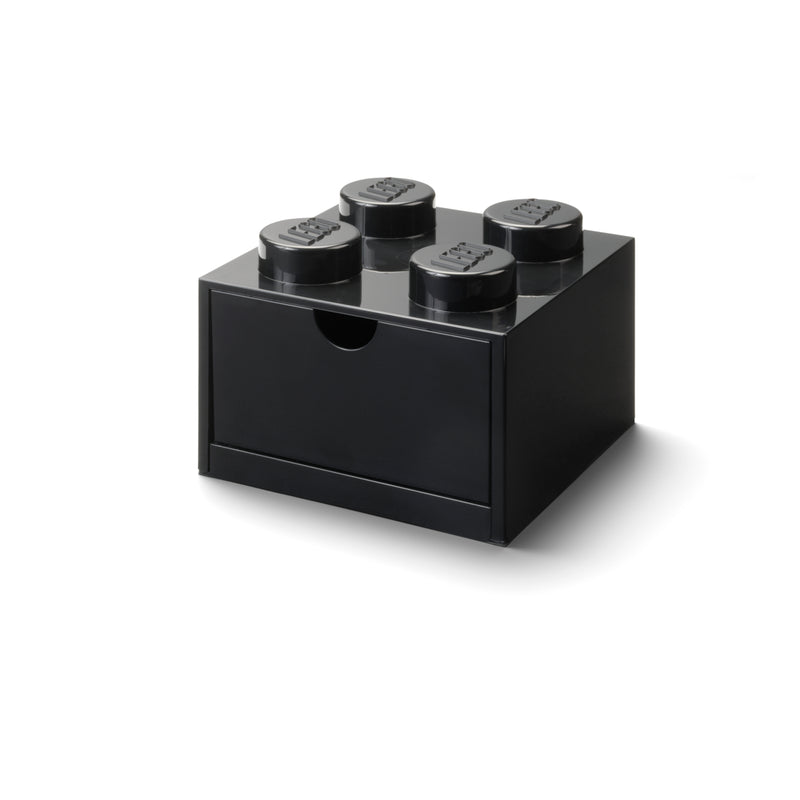 LEGO® 4-Stud Storage Brick Drawer - Black