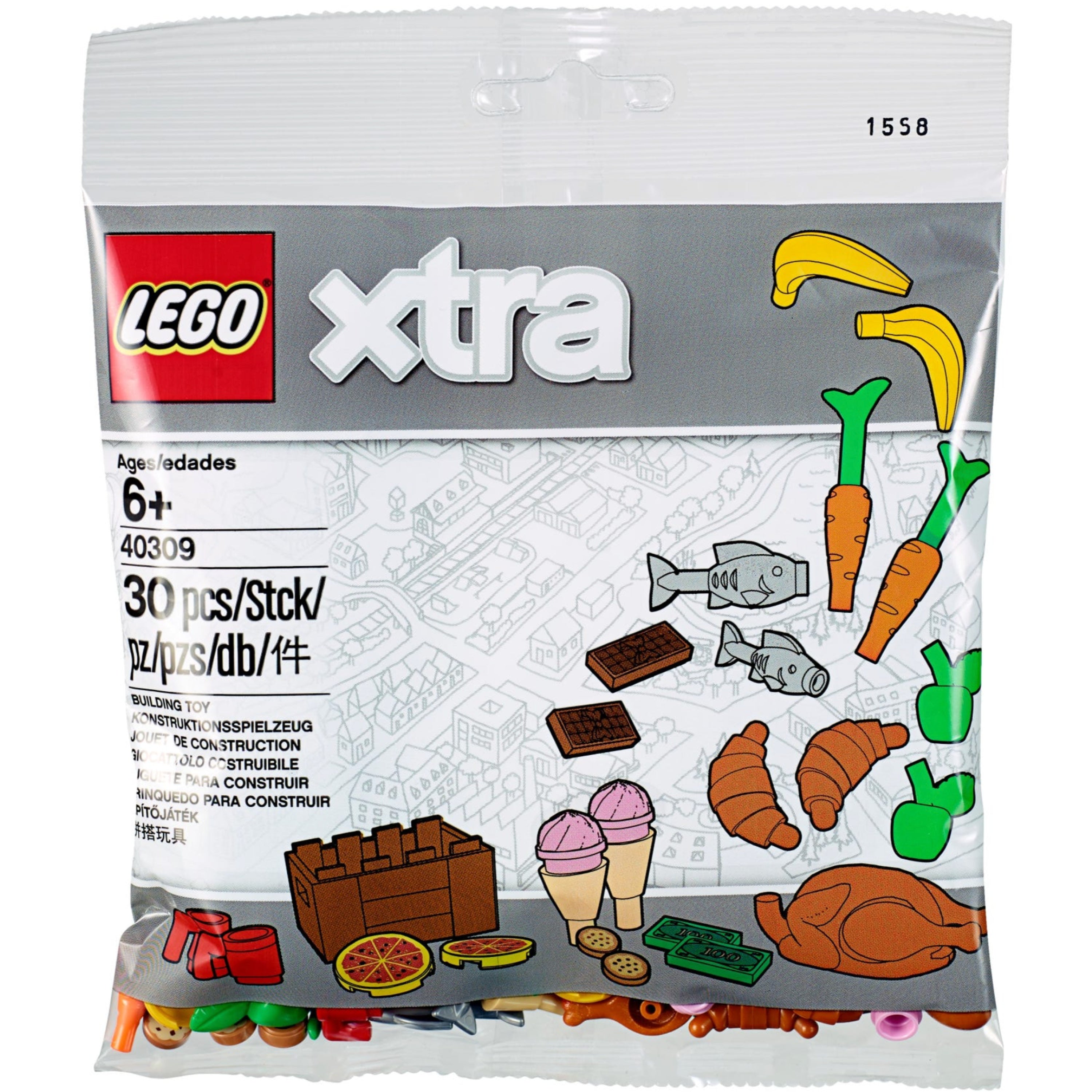 Lego Food Decals