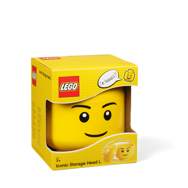LEGO Storage Head Large (Boy)