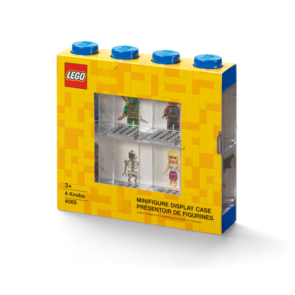LEGO® 8-Minifigure Display Case - Blue